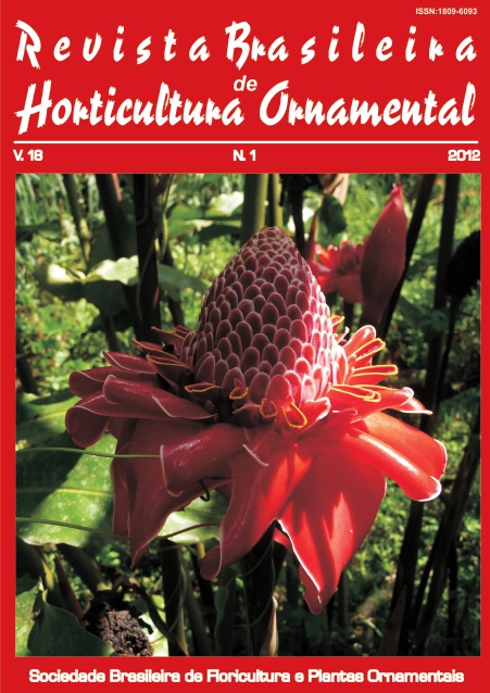Perfil da produção de flores tropicais no estado do Rio de Janeiro |  Ornamental Horticulture